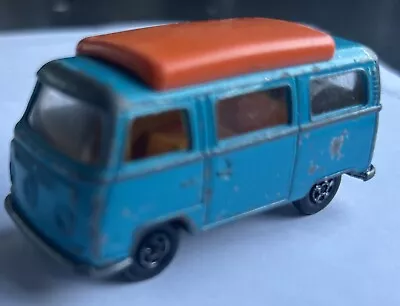 Vintage 1970’s Matchbox R Series No23 Volkswagen Bay Window Campervan • £6.50