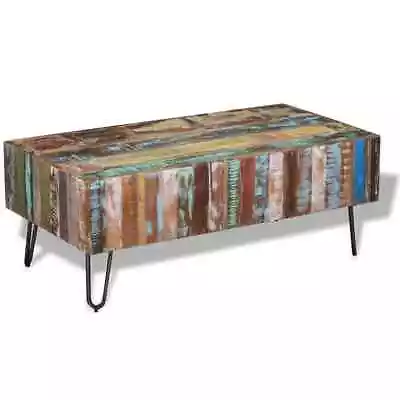 Coffee Table Solid Reclaimed Wood 39.4 X19.7 X15  VidaXL • $423.20