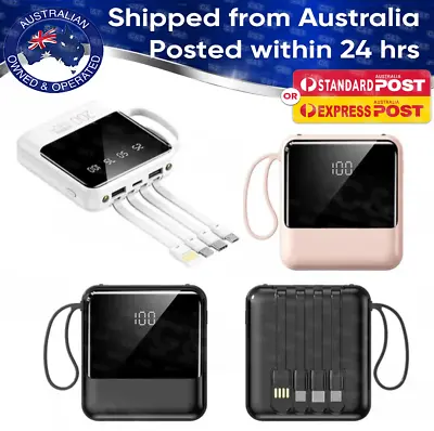 Portable Power Bank 900000mAh Mini USB Pack LED Battery Charger For Mobile Phone • $25.99