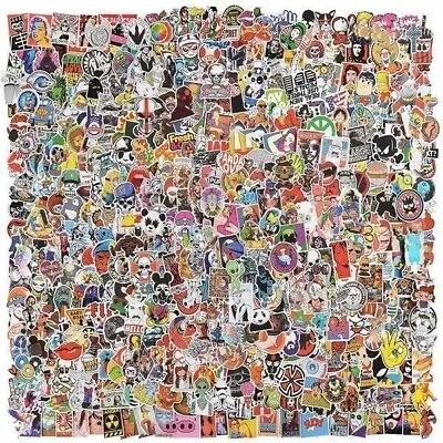 5 Random Stickers Fun Meme Art Pack Scrapbooking Journal Skin Lot Decals • $1.39