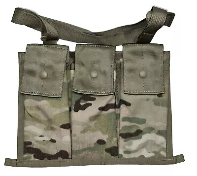 New* USGI Bandoleer 6-Mag 5.56 Ammunition Pouch Molle II OCP Multicam • $17.99