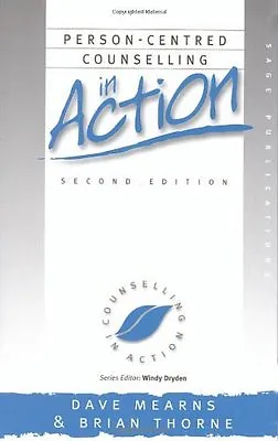 Person-Centred Counselling In Action By Dave MearnsBrian Thorne. 9780761963172 • £2.95