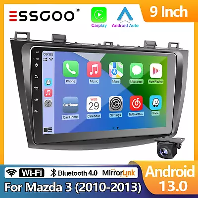 CAM+ For Mazda 3 2010-2013 Android 12 9  Car Play Stereo Radio Head Unit GPS 32G • $169.99