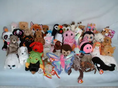 £2.99 • Buy TY BEANIE BABIES BOOS BABY Soft Toys Some RETIRED & With Tags *PICK FROM SET*
