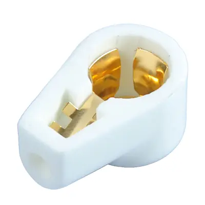 2pcs GOLD Plate Tube Caps 811 805 572B 813 Ceramic Socket Tube Amplifier • $9.19