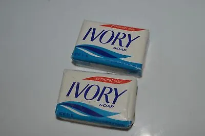 Ivory Soap 3.5 Oz Soap Vintage Procter & Gamble --Lot Of 2 (AKL4) • $15