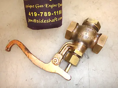 3/4  Powell Whistle Valve Very Nice Old Brass Steam Engine !!! • $149.95