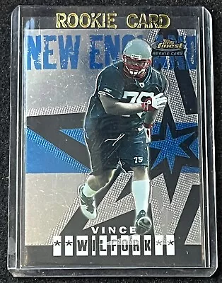 Vince Wilfork 2004 Topps Finest Rookie Card Rc New England Patriots • $4.99