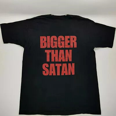 Limited Marilyn Manson '98 'Bigger Than Satan' T Shirt New Men's • $14.29