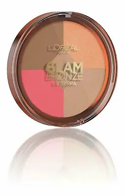 L'Oreal Glam Bronze La Terra Healthy Glow Radiant Complexion Powder - 02 Medium • £7.99