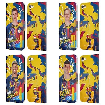 £17.95 • Buy FC BARCELONA 2022/23 FIRST TEAM LEATHER BOOK CASE FOR APPLE IPOD TOUCH MP3