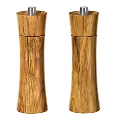 Frieling Zassenhaus Frankfurt Olive Wood Salt And Pepper Mill 7-Inch • $135.95