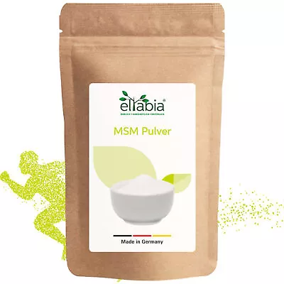 MSM Powder | Premium Quality Organic Sulfur | Methylsulfonylmethane | Vegan • £14.39