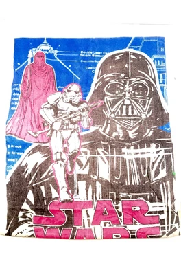 $39.99 • Buy Vintage 1997 Star Wars Darth Vader Character Profile Towel 53x33”