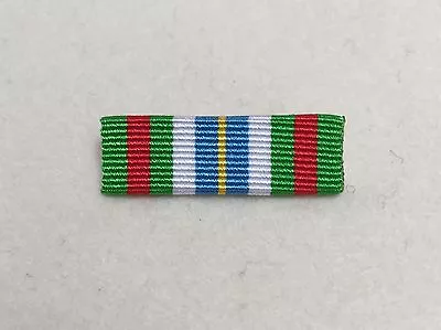 Sierra Leone 2015 Op Gritrock Ebola Medal Ribbon Bar Sew Or Pin Attachment • £2.25