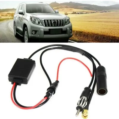 Upgrade Your Car Radio Reception With DAB + Antenna Splitter And Amplifier • £7.18