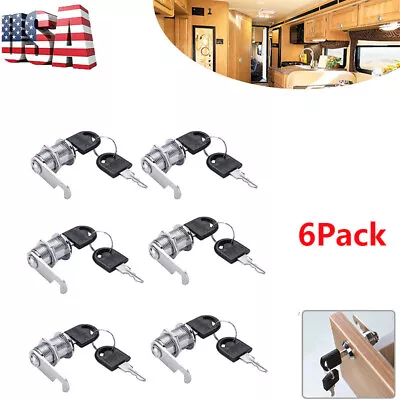 6Universal Craftsman Tool Box Lock Chest Key Storage Truck Safe Cylinder Cabinet • $11.49