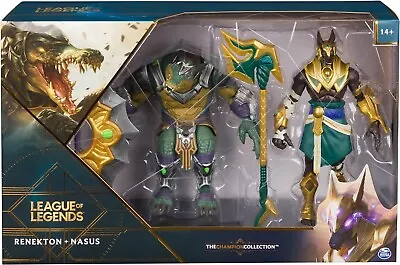 League Of Legends 2-Pack Official Nasus And Renekton Collectible Figures • $25.99