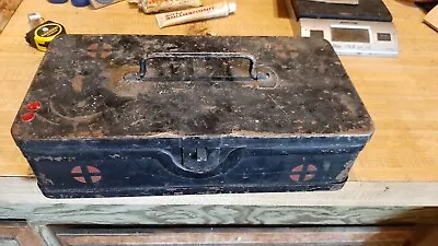 Vintage First Aid Box Metal  • $9.50