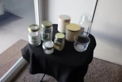 Empty Candle Jars And Canning Jars Lot • $5