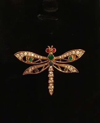 £100 • Buy Vintage Attwood Sawyer  Dragonfly Brooch
