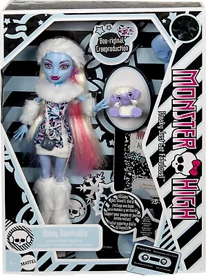 2024 Monster High Abbey Bominable Boo-riginal Creeproduction Fashion Doll • $89.99