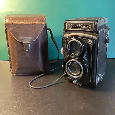 Rolleicord Compur Camera With Carl Zeiss Jena Lens And Case • £10