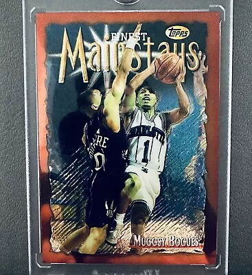 🔥1996 Muggsy Bogues #154/Topps Finest Bronze/Flawless/Gem Fresh Break NBA • $1.60