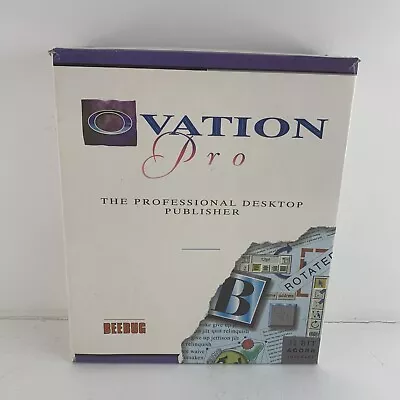 Ovation Pro  - The Professional Desktop Publisher For Acorn RISC OS Systems • £24.99