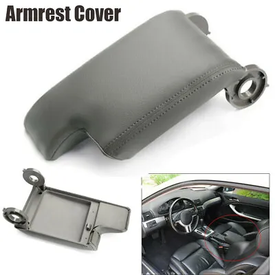 For 1999-2004 BMW E46 3 Series Leather Center Console Lid Armrest Arm Rest Cover • $31.35