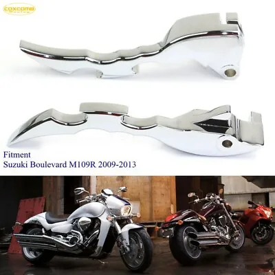 Aluminum Chrome Hand Lever Brake Clutch Lever For Suzuki Boulevard M109R 2009-13 • $32.99