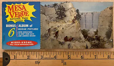 VTG MESA VERDE NATIONAL PARK CO Bonus Album By Mirro-Krome 6  Postcards • $15.99