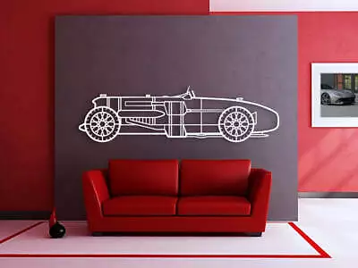 Wall Art Home Decor 3D Acrylic Metal Car Auto Poster USA 1933 Napier-Railton • £222.33