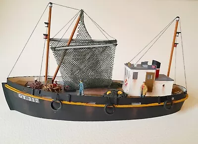 Model Railway Fishing Boat 1.76 OO Gauge Suit Hornby Bachmann Layout Accessories • £55