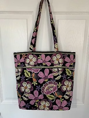 Vera Bradley Pirouette Pink Large Shopping/Beach Tote • $10