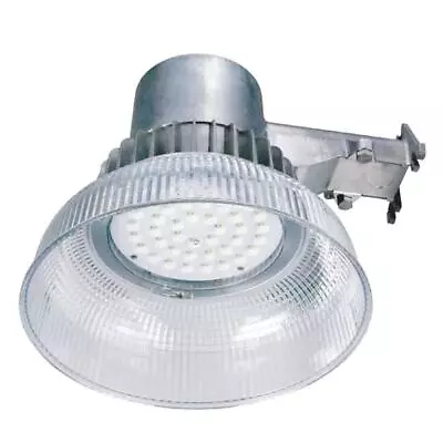 Garage Patio Lamp Area Light Outdoor LED Integrated 5000K 42-Watt Dusk Dawn • $40.38