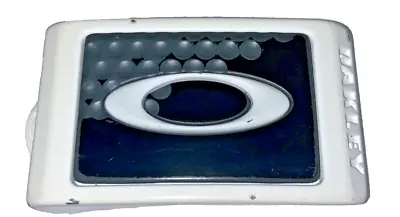 Oakley Golf Eclipse WhiteBlack  Belt Logo Buckle • $29