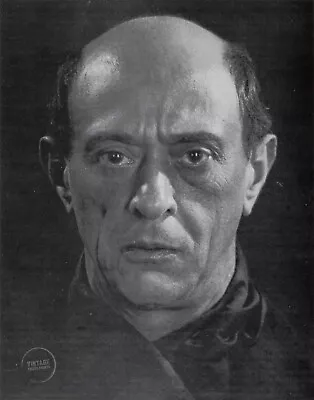 Man Ray Vintage Photo Print Engraving Portrait Arnold Schoenberg Composer 12x14 • $103.80