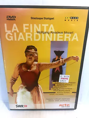 Mozart Wolfgang Amadeus La Finta Giardiniera DVD Ships Free With Tracking • $9.68