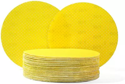 $13.99 • Buy 9 Inch Sanding Disc Multi-Hole Drywall Sander Paper 80 100 120 150 180 220 Grit