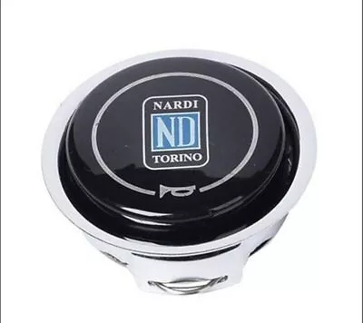 Black Horn Button Torino Classic Single Contact Fits Most Nardi Steering Wheels • $37.30