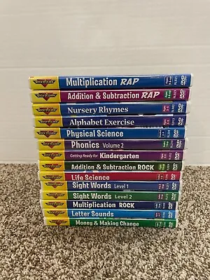 Rock N Learn DVD Lot Of 14 Educational Homeschool Math Sounds Science & More • $69.99