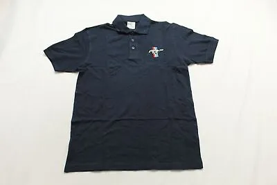 Poetic Brands X Ford Men's Mustang Short Sleeve Polo Shirt EJ1 Navy Small NWT  • $23.99