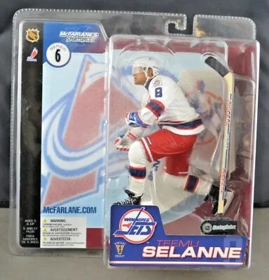 Teemu Selanne Avalanche Series 6 Jets Variant McFarlane Sports Picks 092622MGL5 • $93.26