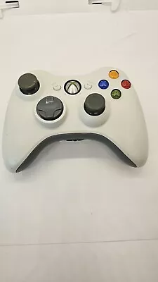 Official Microsoft Xbox 360 Wireless Controller White Tested OEM • $19.99