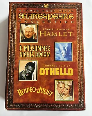 Shakespeare Collection (Hamlet 1996 / A Midsummer Night's Dream 1935 / Othello • $17.99