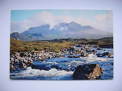 Skye – Cuillins From Sligachan. Near Broadford Portree. (J Arthur Dixon) • £2.79