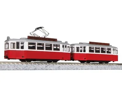 Kato 14-806-3 My Tram Classic RED (N Scale) European Tram • £64.99