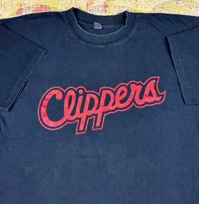Vintage 90s Los Angeles Clippers X Mitsubishi Motors T-Shirt XL USA Made • $24.99