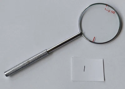 £7.50 • Buy Jackson 0.50DC Cross Cylinder For Optician Or Optometrist Contact Lens